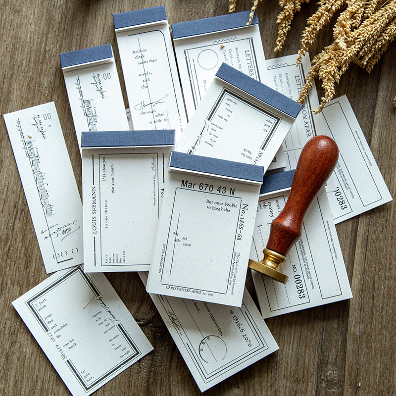 Vintage Scrapbook Paper & Memo Pad | MOOBOOM Vintage Scrapbook Paper & Memo Pad | MOOBOOM