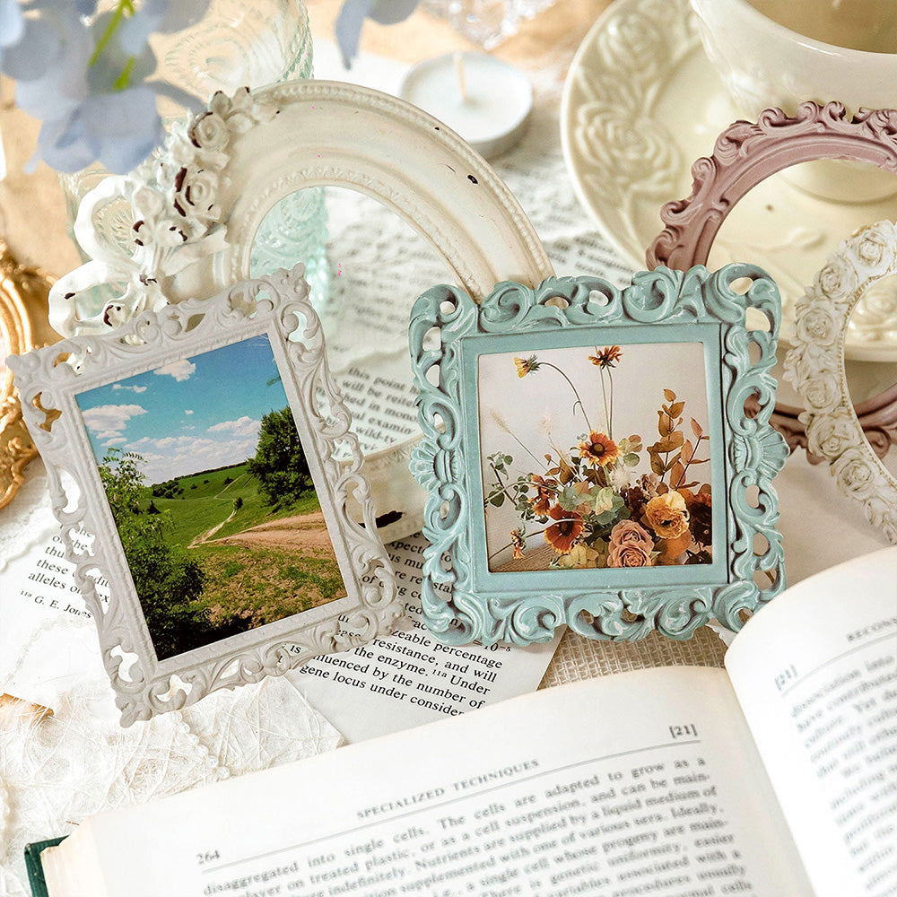 Frame Paper Style Vintage Romantic Frame Papers