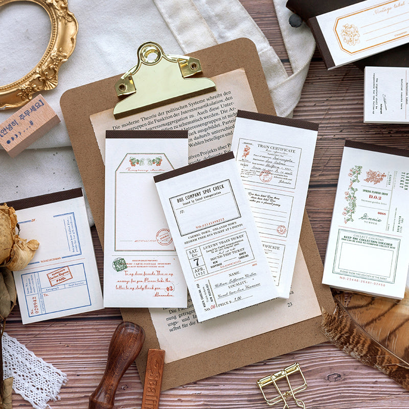 decorative memo pads