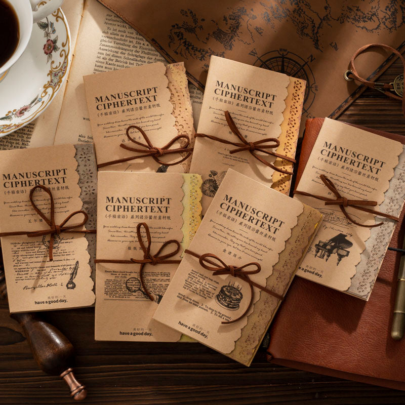 hollow lace edge scrapbook paper