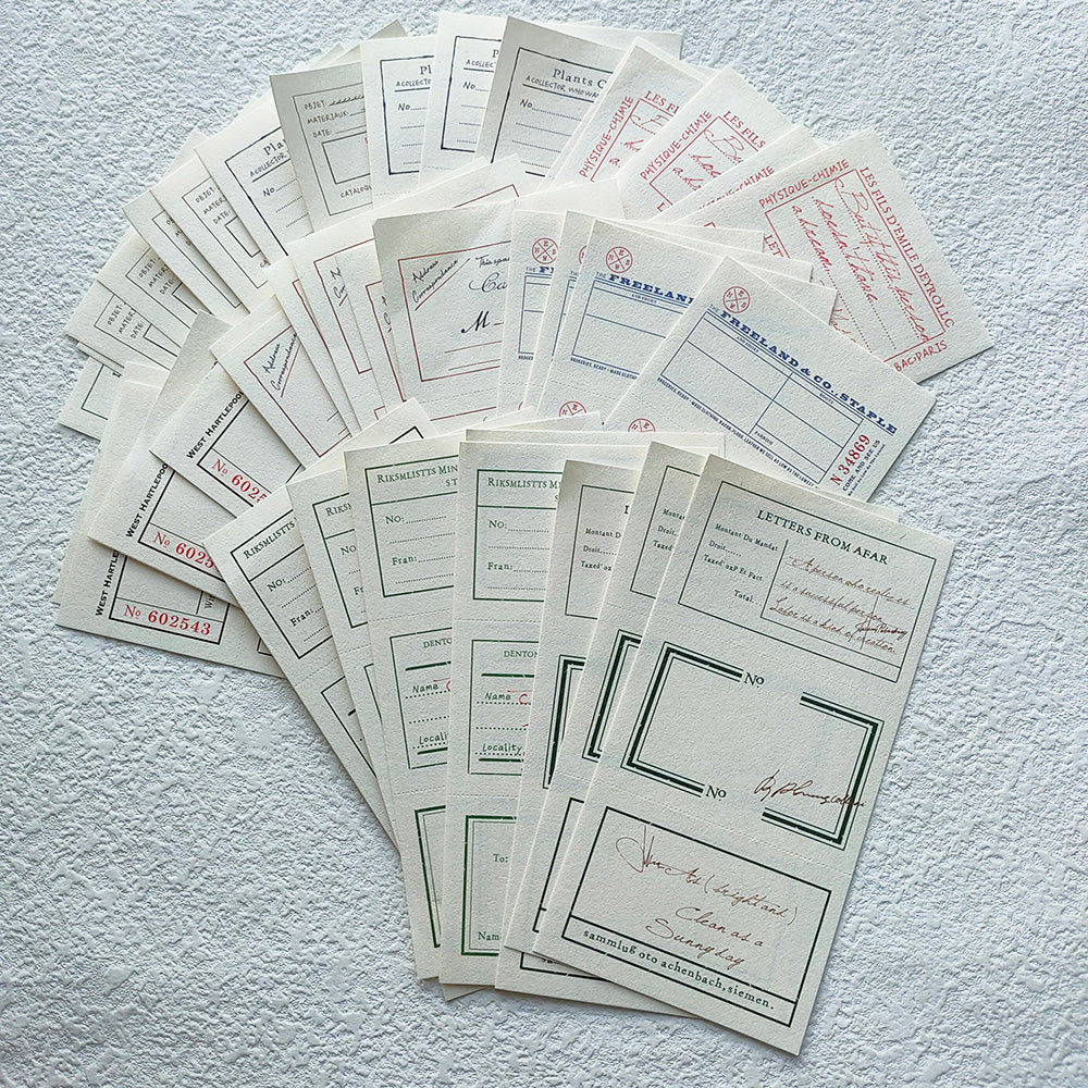 decorative memo papers 40pcs for scrapbook