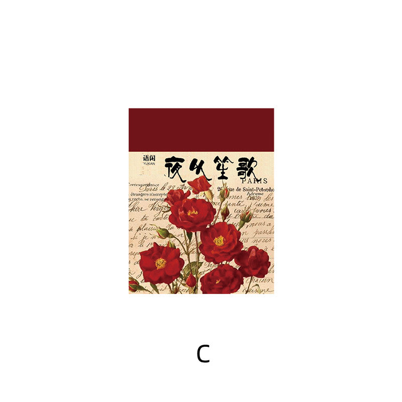 365 Mini juego de papel de diario de estilo vintage