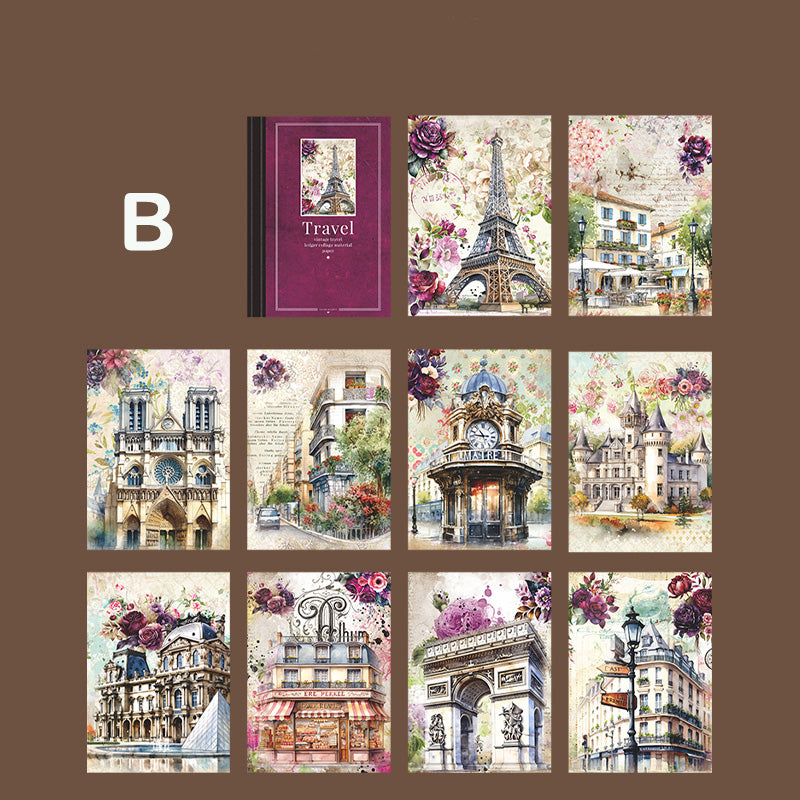 Paris-theme-scrapbook-paper