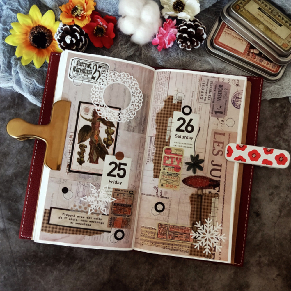 plant sticker for junk journal