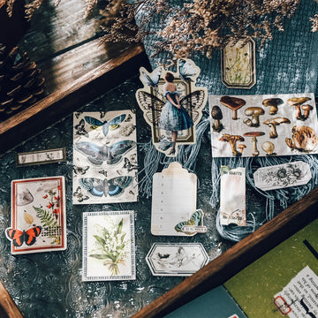 plant stickers for scrapbooking