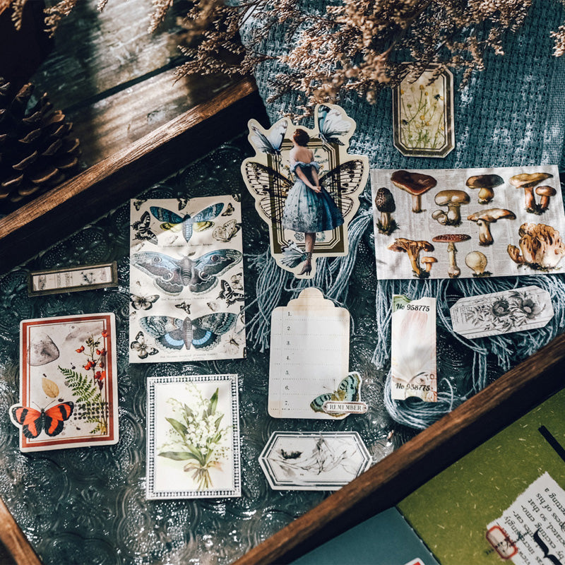 plant stickers for scrapbooking