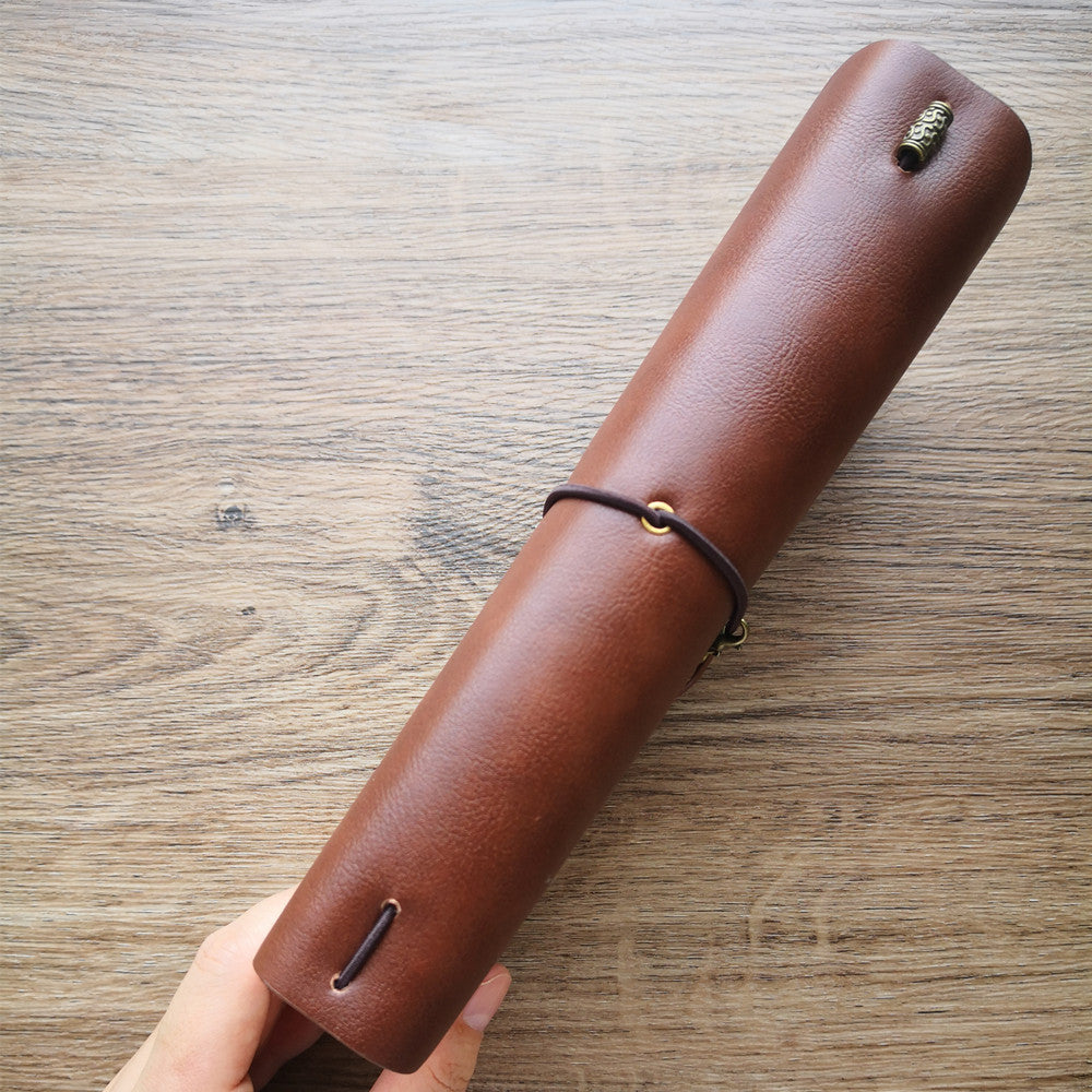 thick of pu leather tn notebook