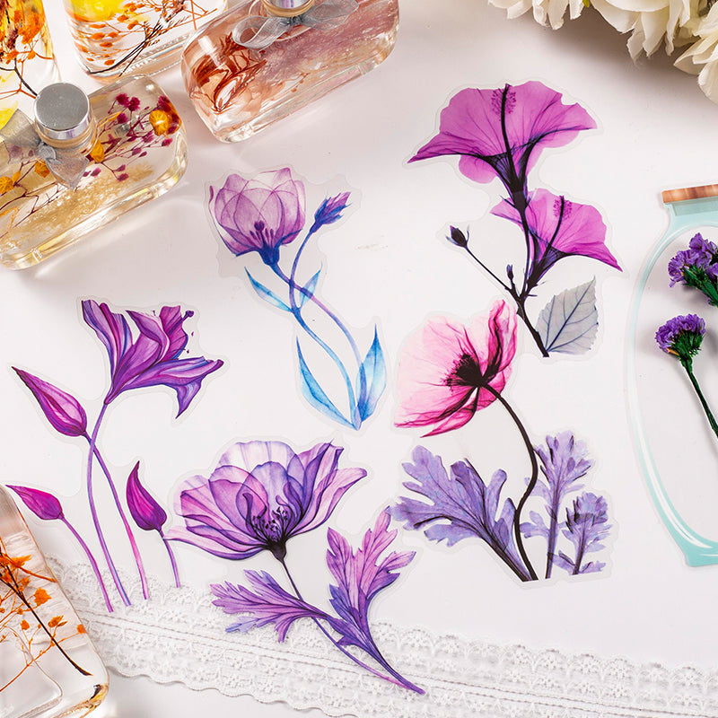 vintage plant stickers