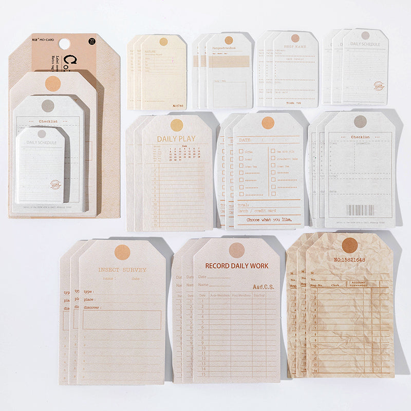 receipt label stickers