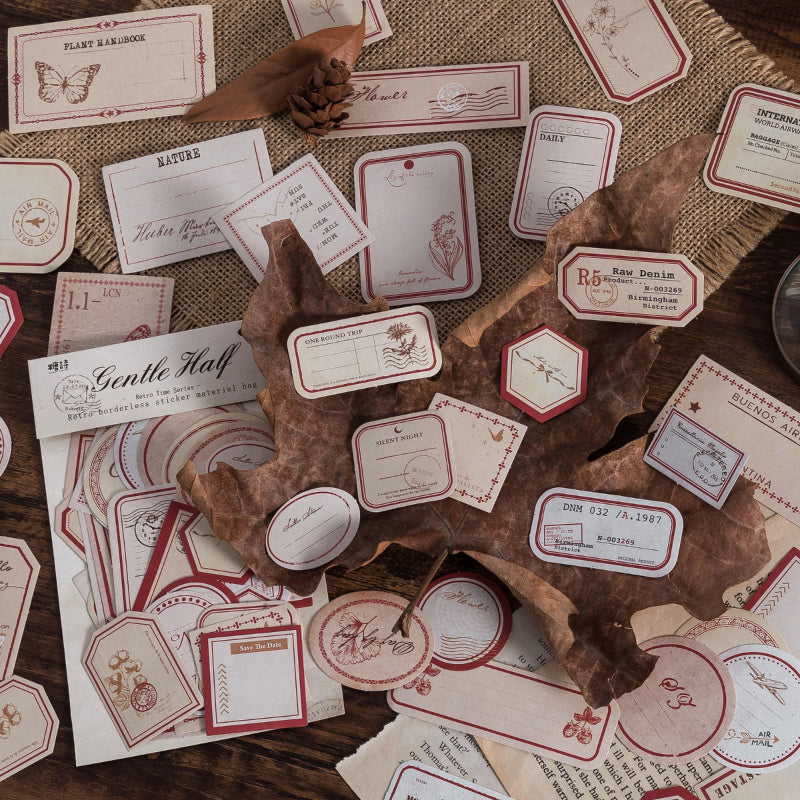 Vintage Scrapbook Stickers