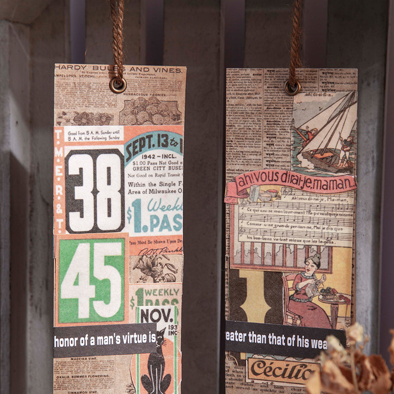 vintage sticker book