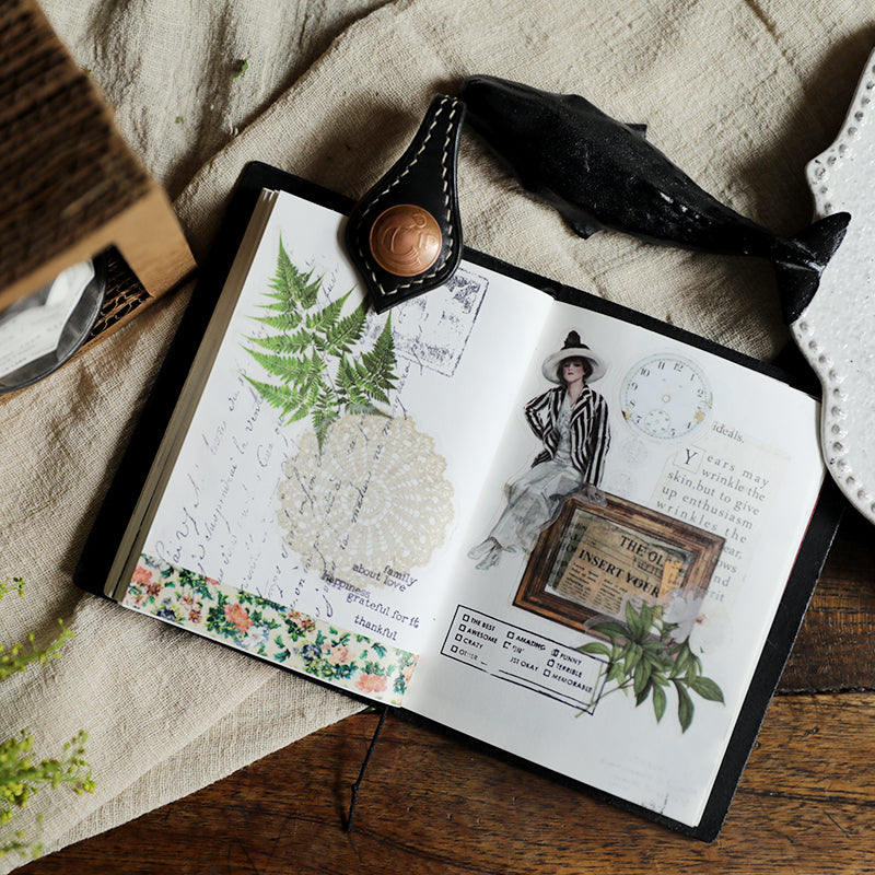 girl journal sticker