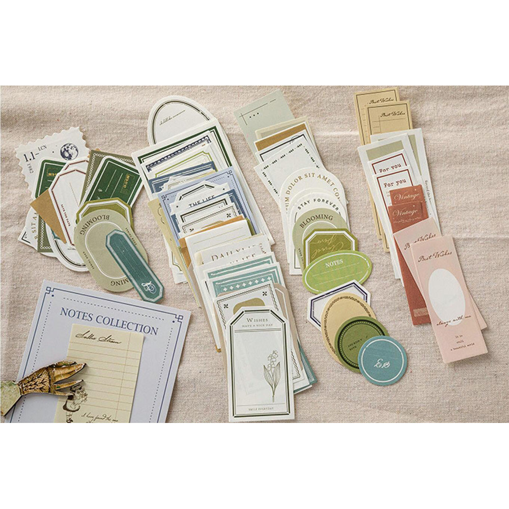 vintage frame paper for art journal