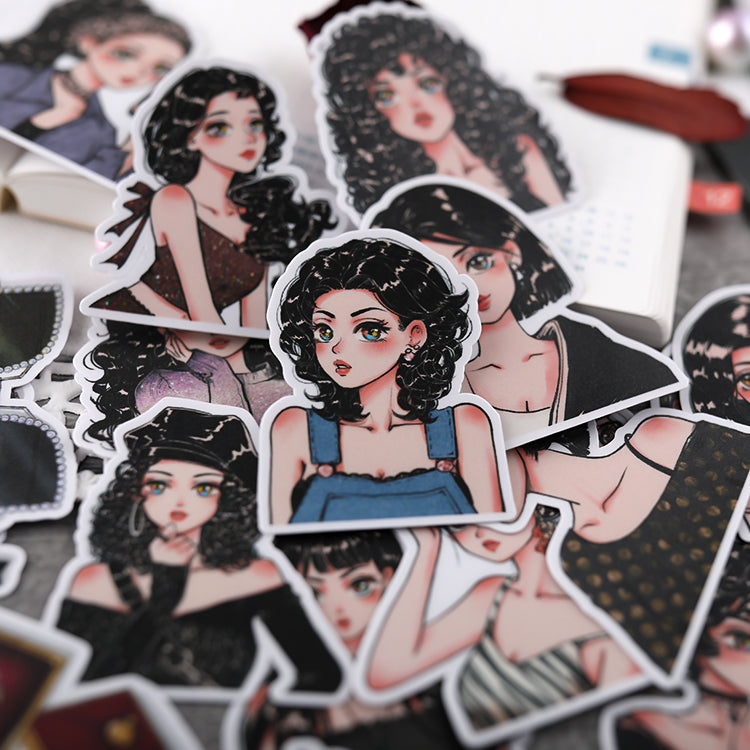 stickers of women