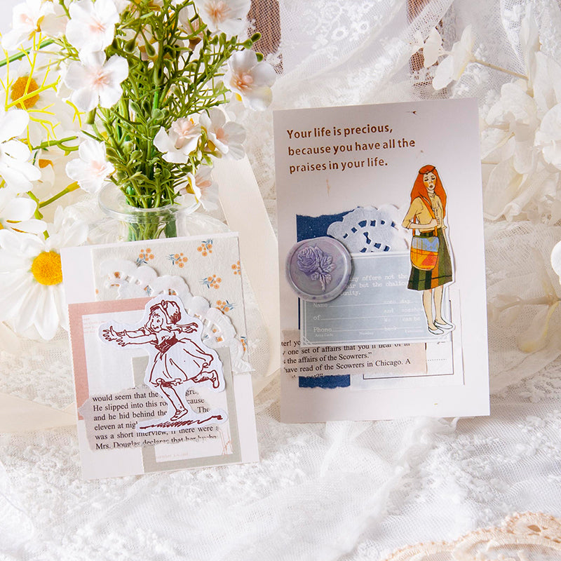 decorative scrapbook paper for journaling