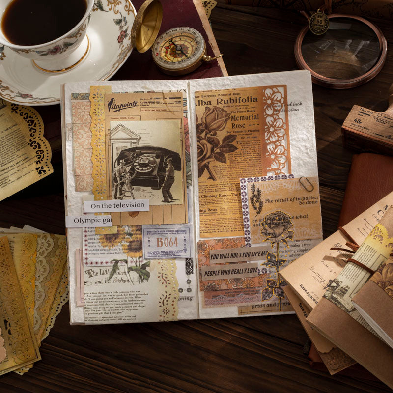 scrapbook paper for junk journal