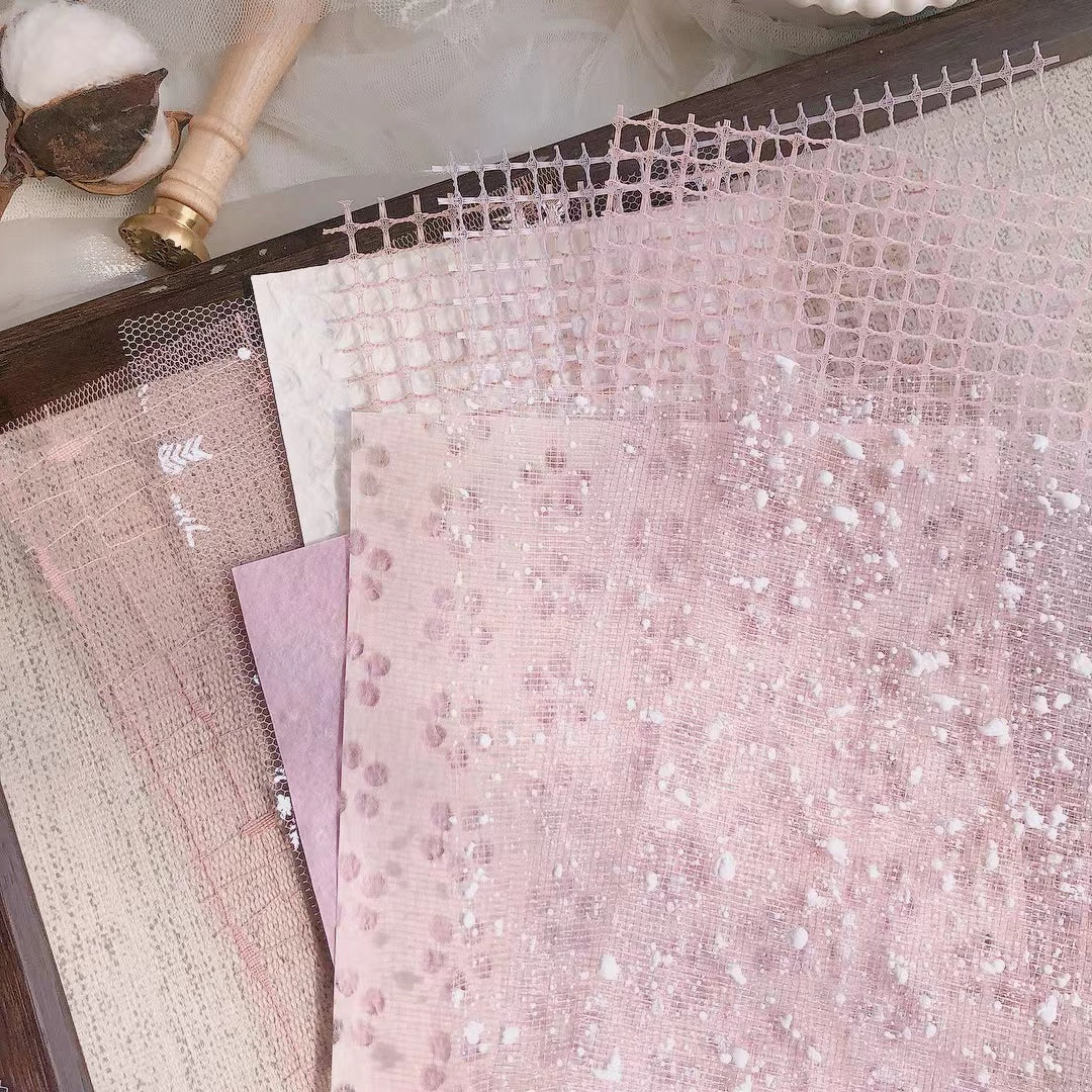 Paquete de papel de álbum de recortes hecho a mano