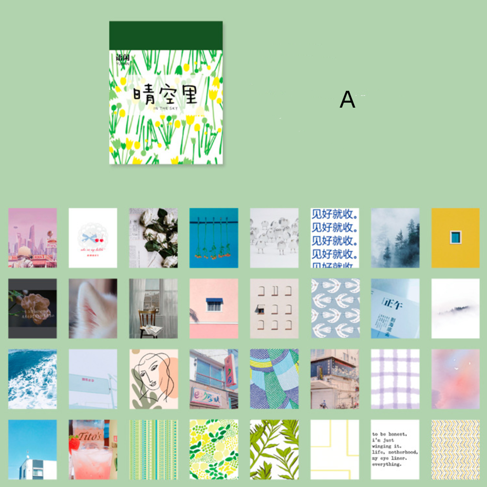 365 Mini juego de papel de diario de estilo vintage