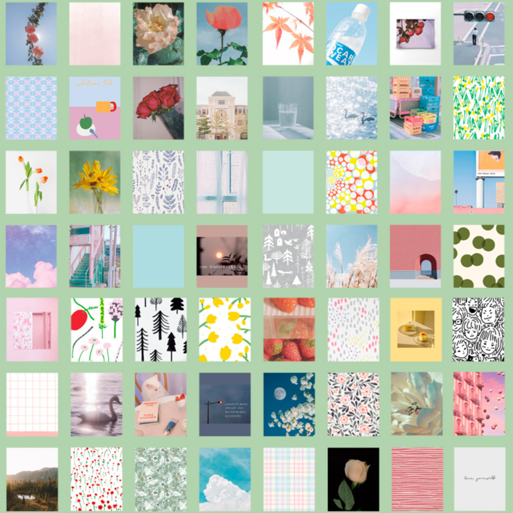 365 Mini juego de papel de diario de estilo vintage