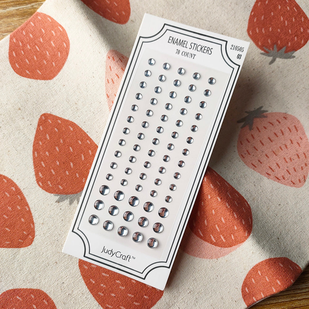 diamond dew drop stickers for art journal