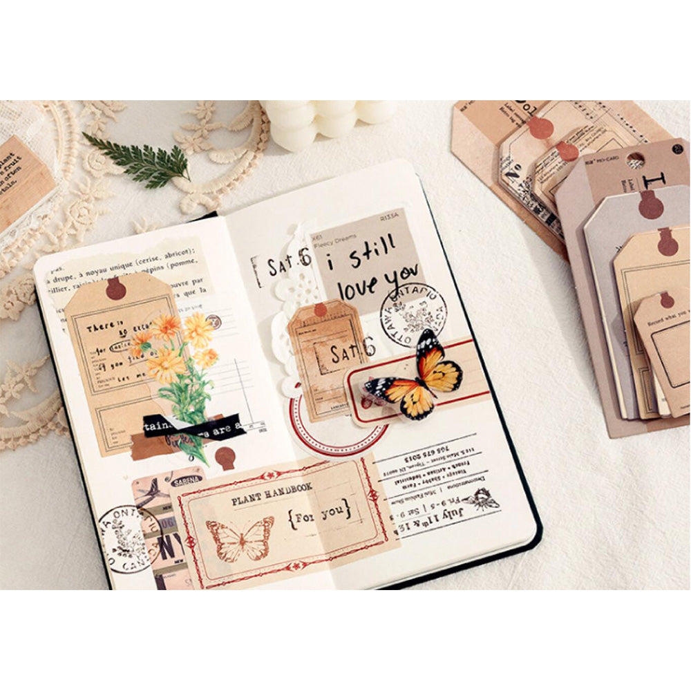 tag stickers for junk journal