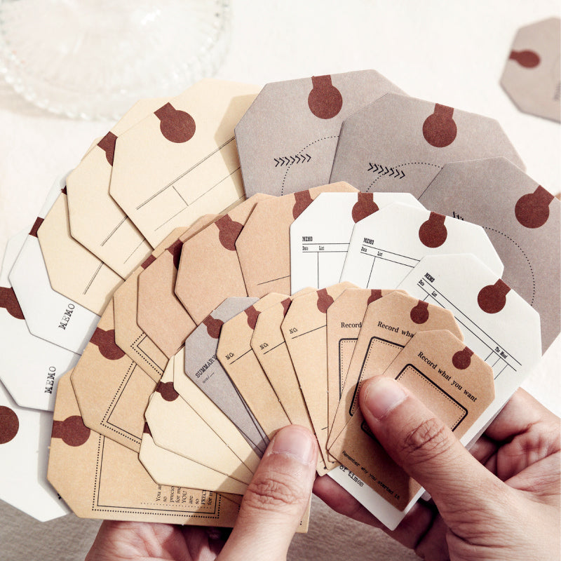 tag stickers for scrapbook