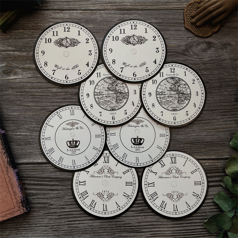 ZX Vintage Black and White Clock Paper | MOOBOOM – mooboom
