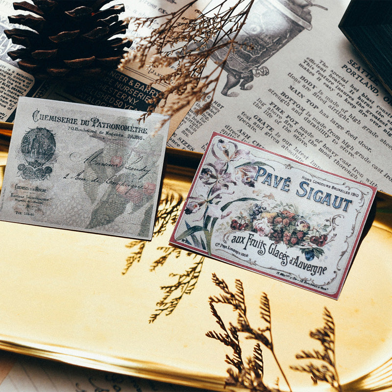 vintage scrapbook stickers