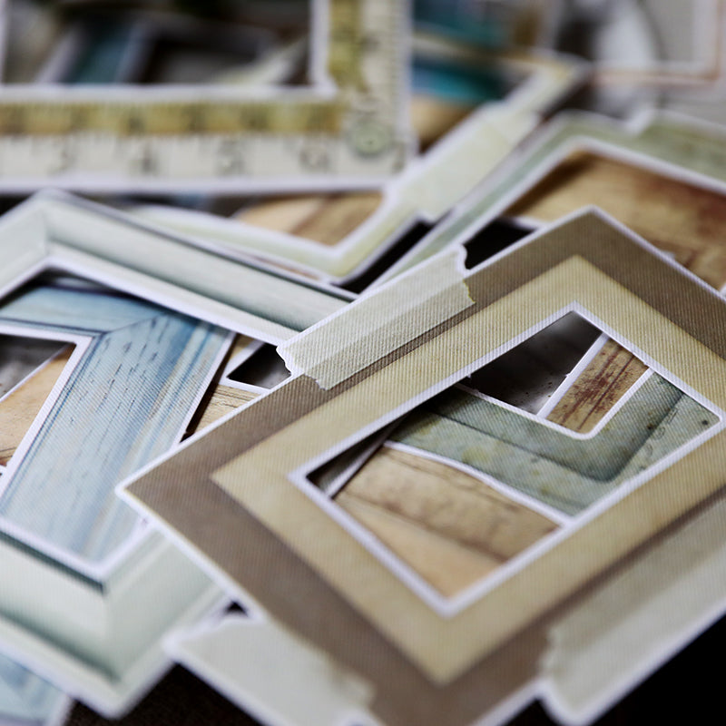 vintage frame stickers