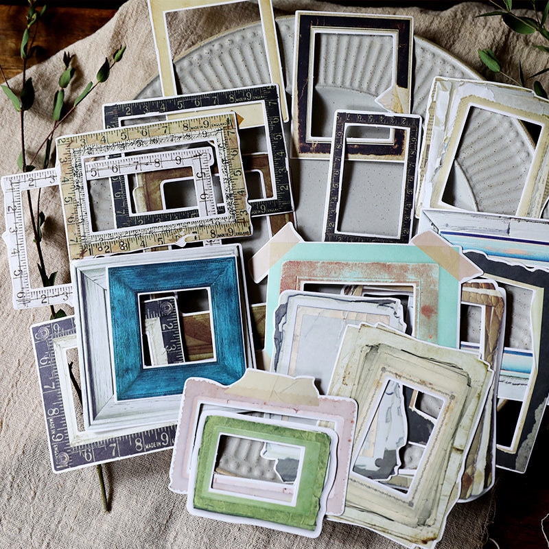 TZ Vintage Frame Stickers 35PCS | MOOBOOM – mooboom