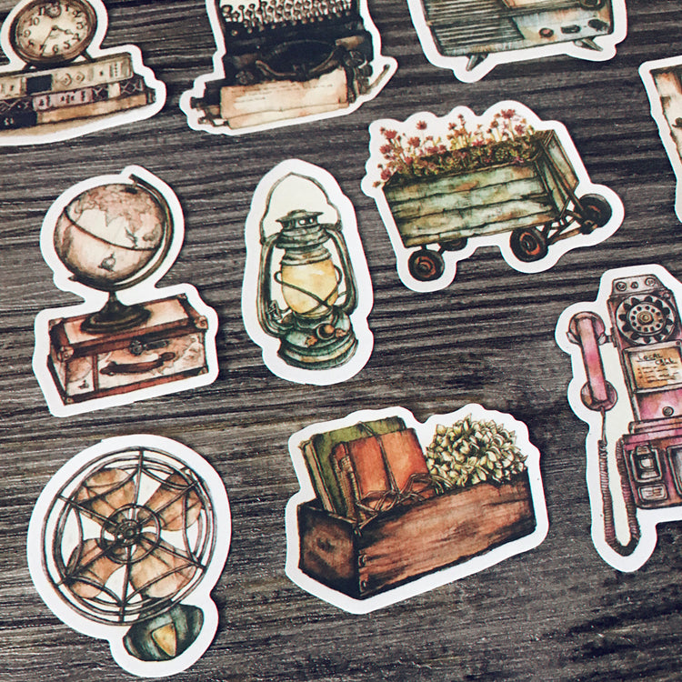 ZX Vintage Furniture Theme Scrapbooking Stickers | MOOBOOM – mooboom