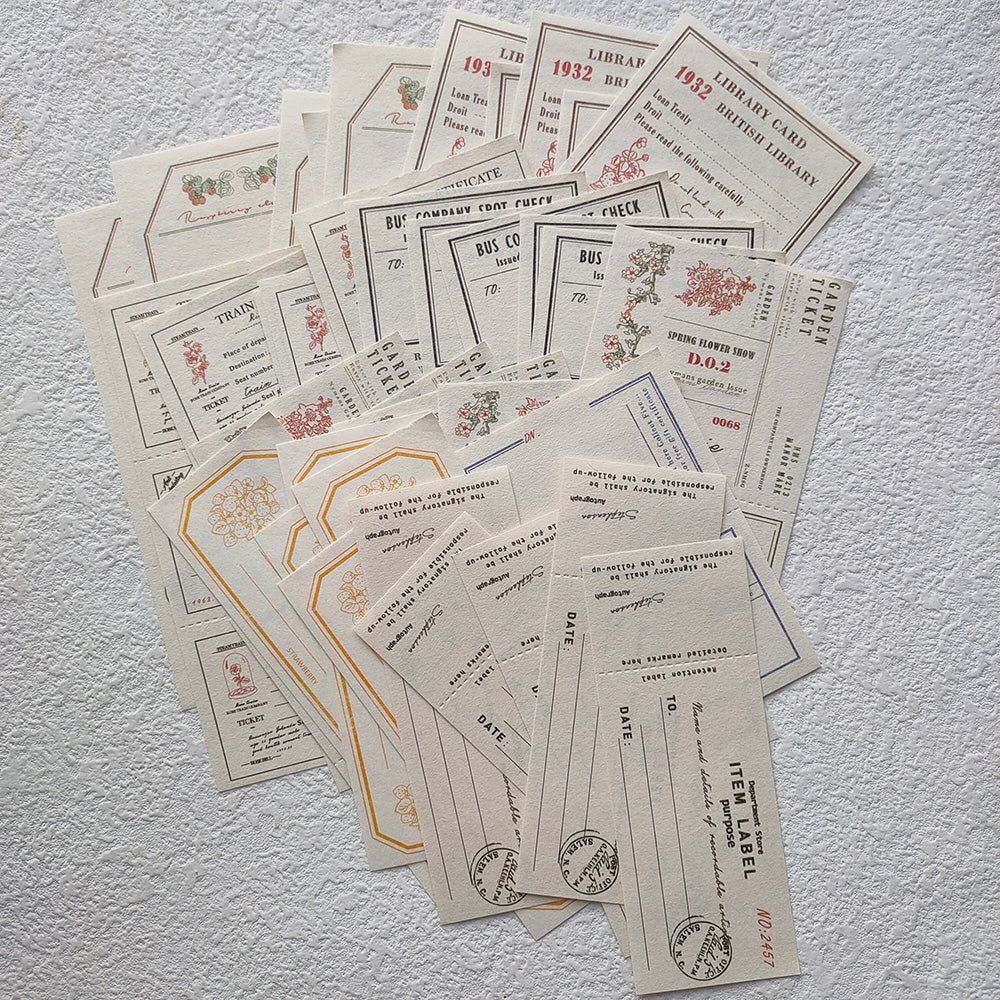 decorative memo paper for journal