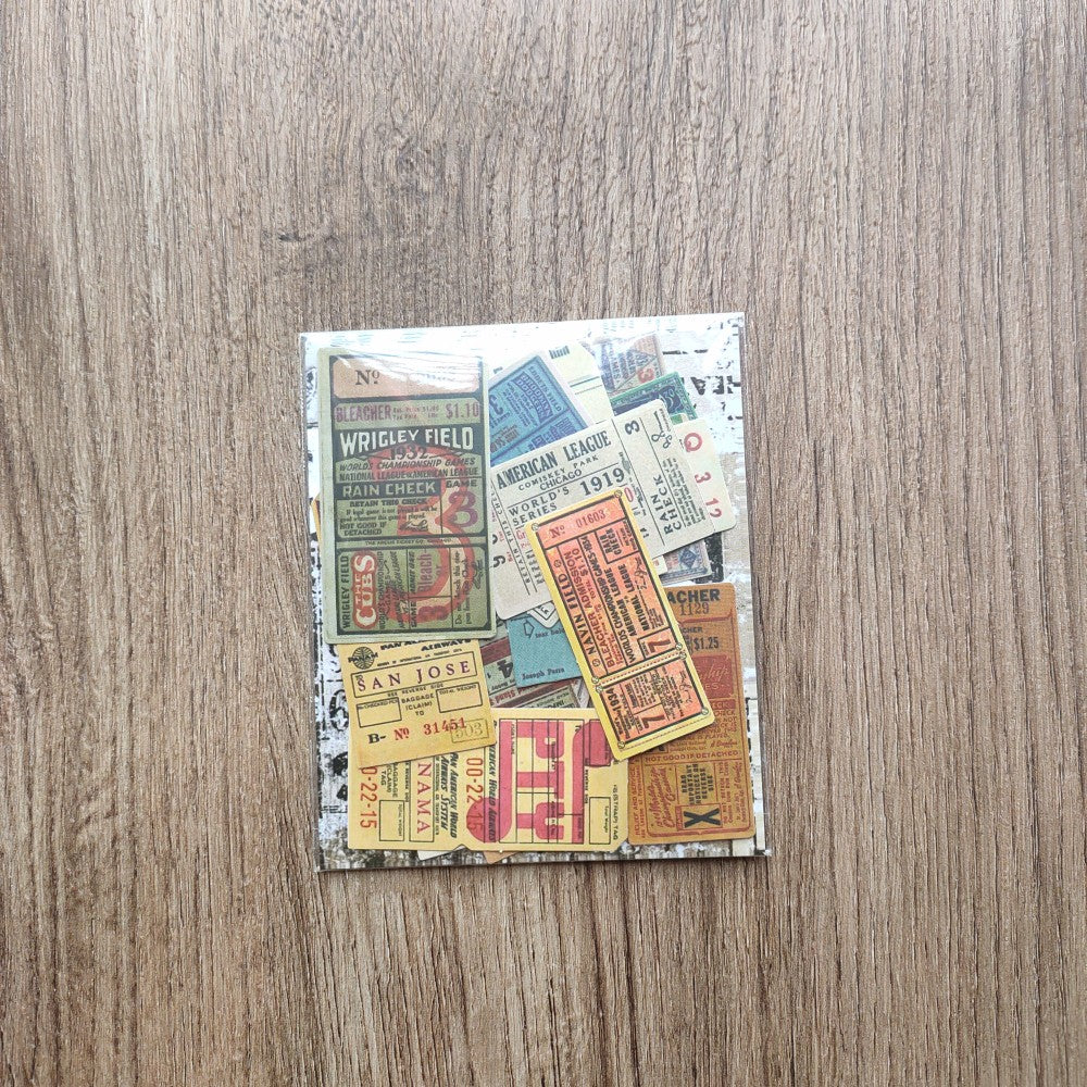 ticket sticker package