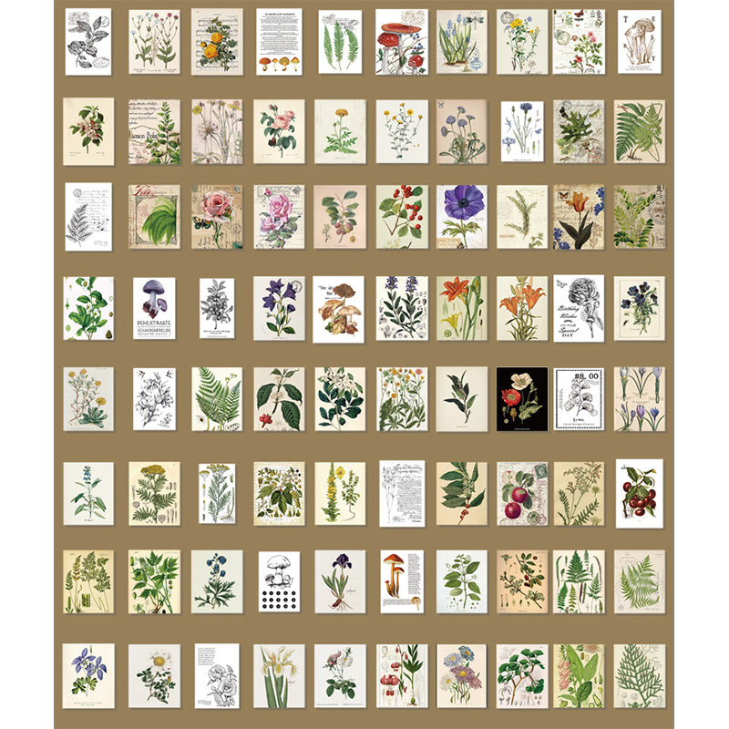 365 Mini juego de papel de diario de estilo vintage