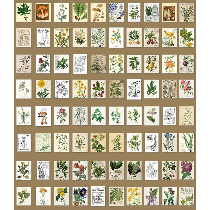 365 Mini juego de papel de diario de estilo vintage